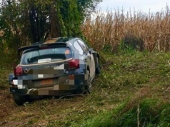 Groźny wypadek na Rajdzie Nyskim. Citroen uderzył w kibiców, są ranni