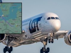 Śmierć pasażera na pokładzie samolotu LOT. Dreamliner musiał zawrócić