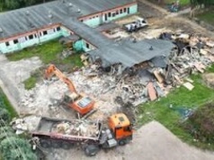Stare przedszkole zrównane z ziemią. Nowe ma być gotowe za rok