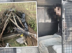 Przez ponad dwa lata koczował w lesie, ukrywając się przed służbami. Gdy go znaleźli, chwycił za nóż