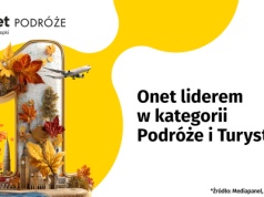 Onet na pozycji lidera w kategorii podróże i turystyka