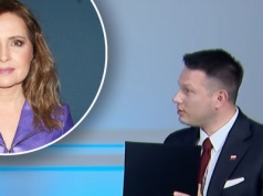 Agnieszka Gozdyra zapytała Mentzena o jego groźbę. Pięknie ją podszedł