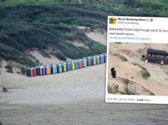 Okropne odkrycie obok sauny na plaży. "Fragmenty wystawały spod piasku"