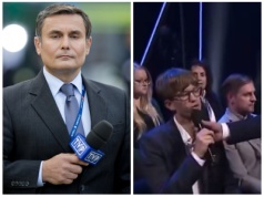 Dantejskie sceny w TVP Info. Prowadzący wyrwał mikrofon młodemu chłopakowi