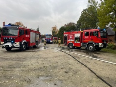 Pożar w agroturystyce (ZDJĘCIA)