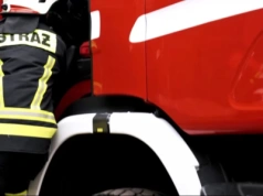 Pożar w Bażantowo Sport. Ogień pojawił się w saunie