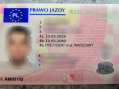 Ukrainiec jeździł na prawie jazdy kupionym w internecie