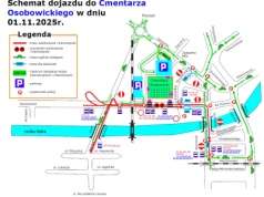 Wszystkich Świętych we Wrocławiu – zmiany wokół cmentarzy i dodatkowa komunikacja.