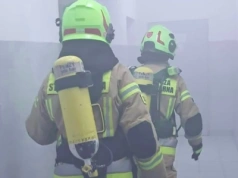 Pożar w Ciechanowie. Paliło się w domu jednorodzinnym