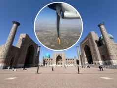 Uzbekistan. Samolot wygrywa z pociągiem