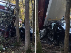 Śmiertelny wypadek na DK17 w Zatylu. Nie żyje jedna osoba