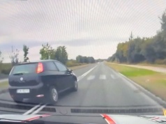 Dał „nauczkę” nauce jazdy. „Takich cudownych kierowców mamy”