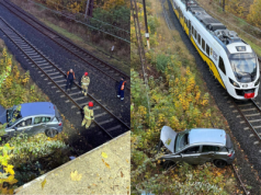 Brawurowa jazda 18-latki. Auto spadło z wiaduktu