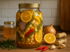 🧪 Ognisty OXYMEL: eliksir odporności, który pachnie jak apteka, ale działa jak magia