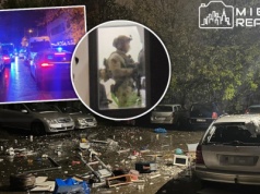 Karczemna awantura w Warszawie. Z okna poleciały przedmioty. Trwają negocjacje z furiatem