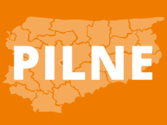 "Czołówka" między Pasymiem a Szczytnem. Droga jest całkowicie zablokowana