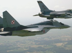 Rosyjski samolot przechwycony przez Polskie myśliwce