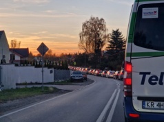 Gigantyczne korki na Tynieckiej