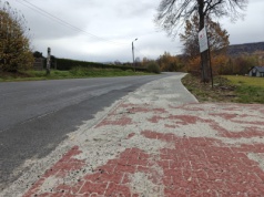 Chodnik w Roczynach prawie gotowy