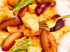 Kluski serowe z dynią