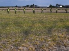 Poszukiwania szczątków rosyjskich dronów przerwane