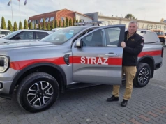 Ford Ranger zasili flotę straży pożarnej w Wysokiem Mazowieckiem