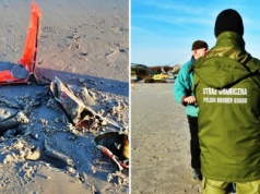 Morze wyrzuciło drona z 