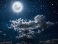 Księżyc minie na niebie Saturna w weekend Wszystkich Świętych