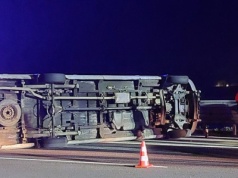 Wypadek na A4 pod Przeworskiem. Jedna osoba ranna