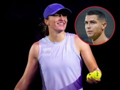 Iga Świątek w cieniu Cristiano Ronaldo. Gwiazdor skradł wieczór w Rijadzie