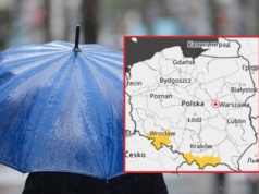 IMGW ostrzega przed intensywnymi opadami. Te regiony są zagrożone