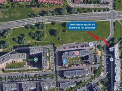 Zamknięto wjazd na osiedle