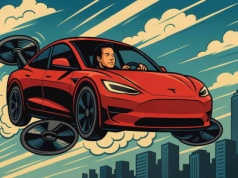 Tesla wypuści latający samochód jeszcze w 2025 roku