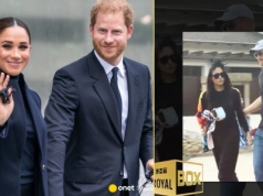 Meghan i Harry zabrali dzieci na ulice. W Halloween pukali do sąsiadów po cukierki