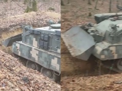 Jedyny taki w Ukrainie. BREM-84 Atlet uchwycony na filmie