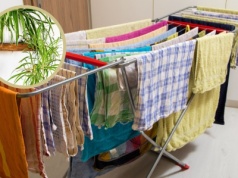 Postaw ją przy suszarce na pranie. Szybko rozwiążesz męczący problem