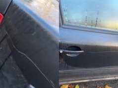 Wandal porysował mu samochód, bo nie ma żoliborskich blach? "Nie jestem przyjezdny"