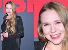 Maja Staśko prezentuje CIĄŻOWE krągłości na premierze filmowej (ZDJĘCIA)