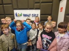 Dzieci z Niskowej odwiedziły Radio RDN Nowy Sącz. Nie zabrakło pięknych podziękowań