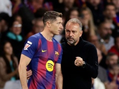 Wiadomo, dlaczego Lewandowski zaczyna na ławce. Flick wszystko wyjaśnił