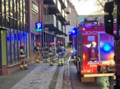 Trwa akcja straży pożarnej w Galerii Piastów