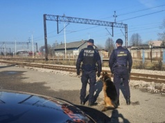 Przechodził przez tory w miejscu, gdzie jest to zabronione. Okazało się, że był poszukiwany