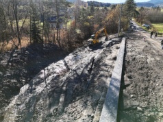 Wkrótce koniec prac przy osuwisku na drodze powiatowej