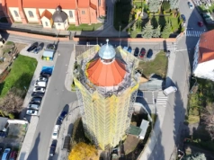 Remont wieży ciśnień zakończony. W środku ukryto kapsułę czasu