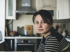 Matka marzy o wakacjach. 