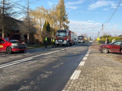 Wypadek na beskidzkiej. Są poszkodowani. Sułkowice