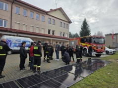Polska Energia szkoli strażaków z OSP Wieprz w zakresie fotowoltaiki