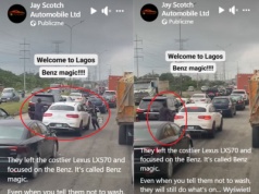 Nietypowa usługa w Lagos robi furorę wśród kierowców. Chodzi o mycie auta w czasie jazdy