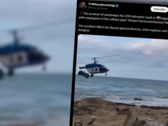 Katastrofa śmigłowca w Rosji. W mediach krąży szokujące nagranie