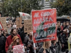 Makaron, antysemityzm i populiści. Na Litwie kultura wyszła na ulice